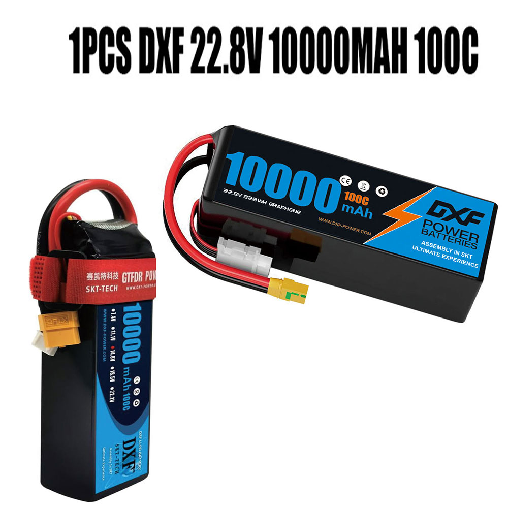 6S Lipo Battery 22.2V 5000Mah - Batterie Lipo DXF 6S 10000mAh 22.2V