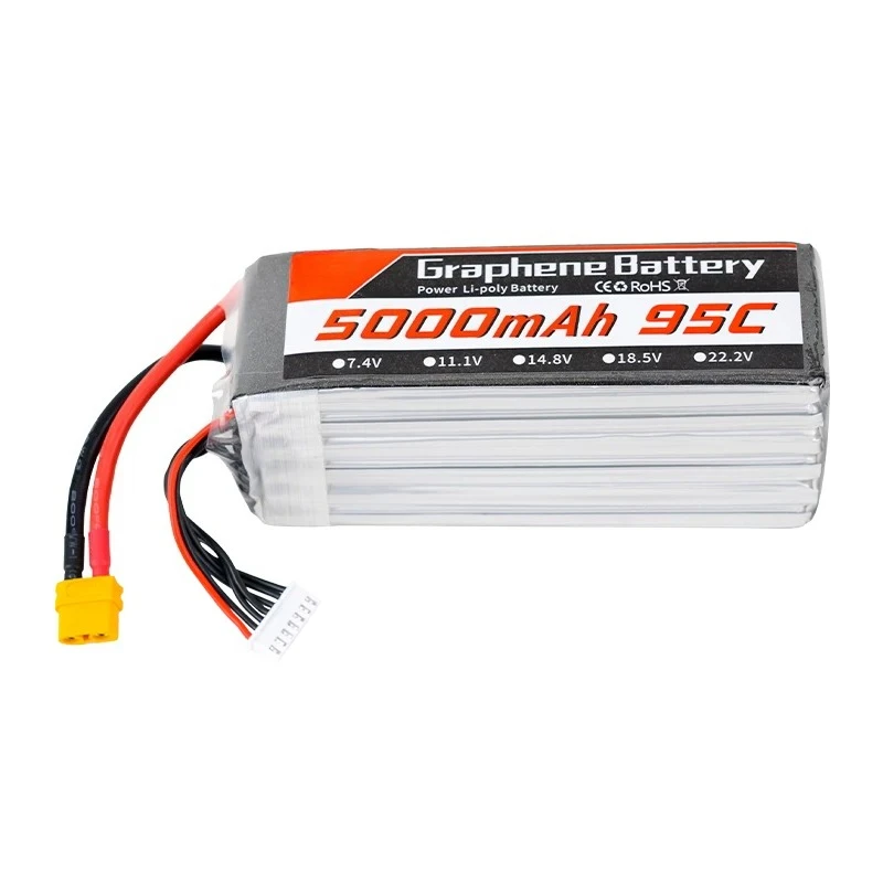 Batterie LiPo en graphène 6S 2 - 6S Lipo Battery 22.2V 5000Mah avis et prix