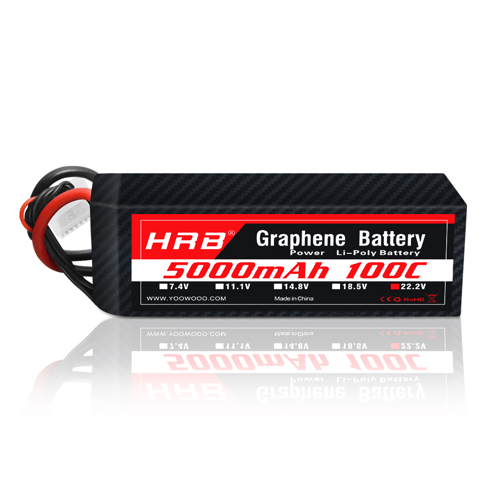 1 batterie en graphène HRB 22. - 6S Lipo Battery 22.2V 5000Mah avis et prix
